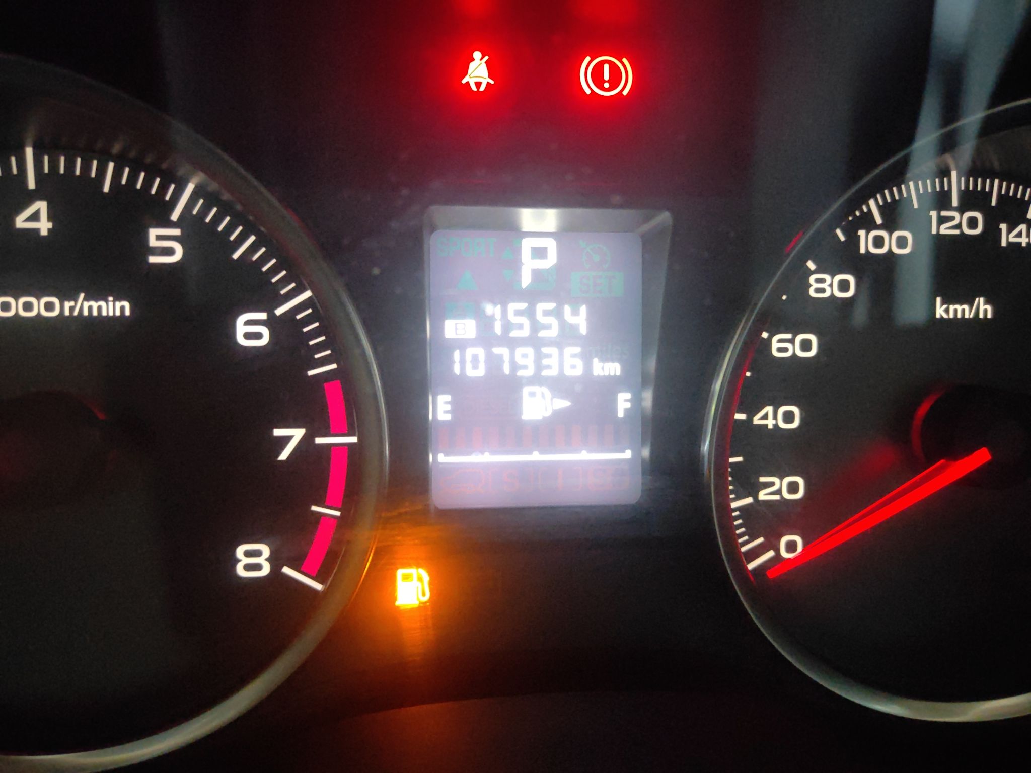 斯巴鲁XV 2012款 2.0i 精英版