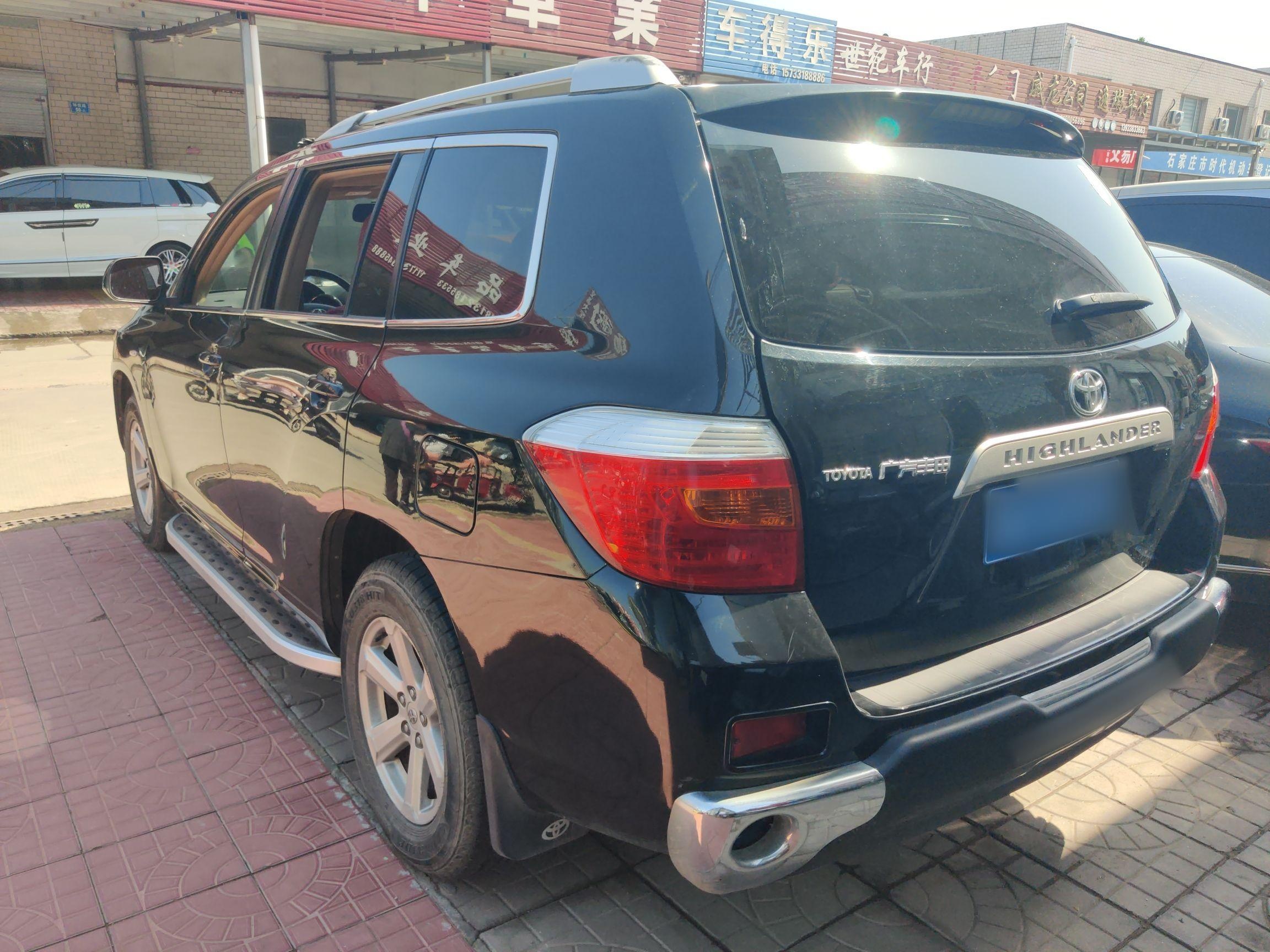 丰田 汉兰达 2011款 2.7L 两驱5座精英版