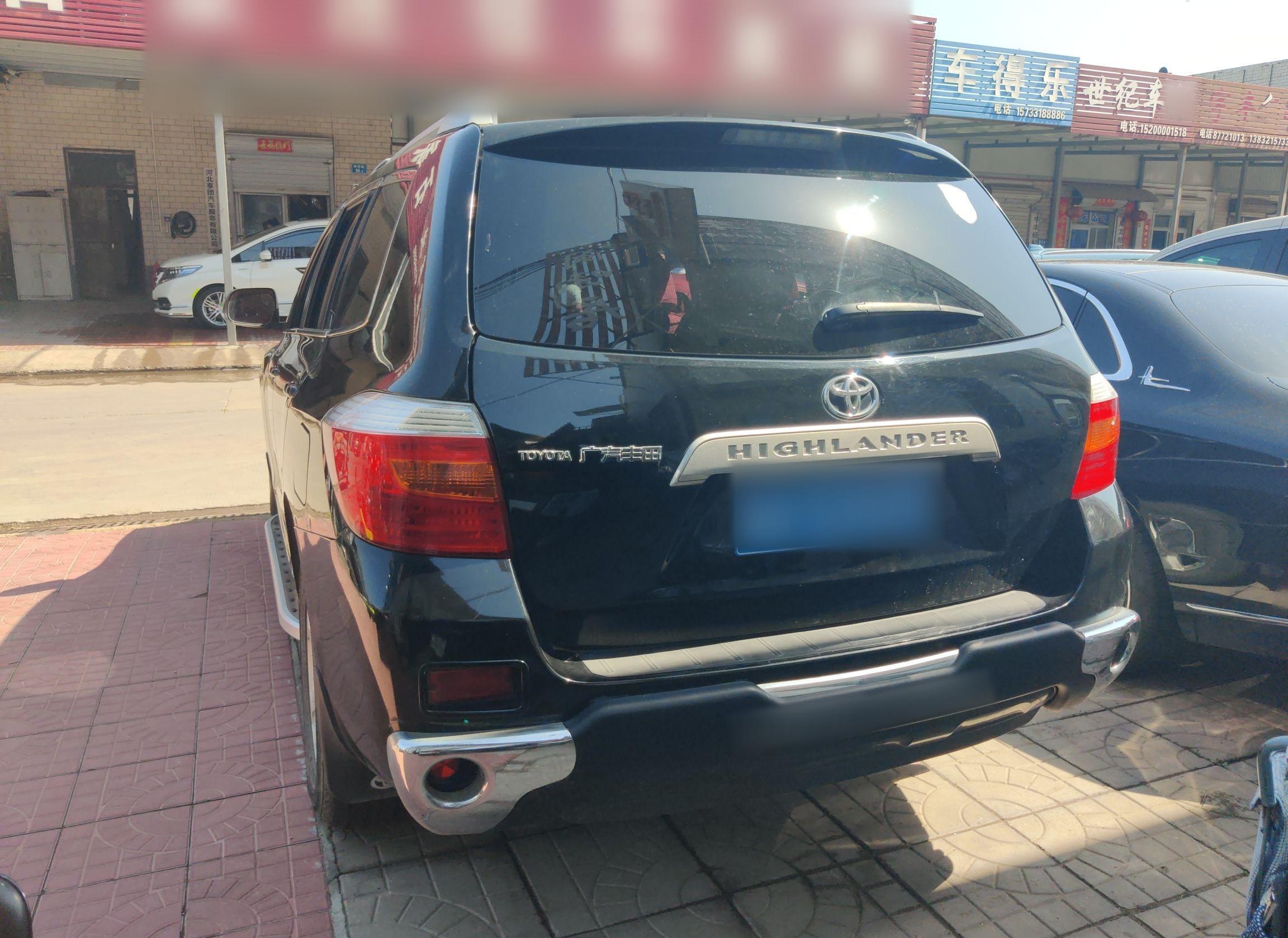 丰田 汉兰达 2011款 2.7L 两驱5座精英版