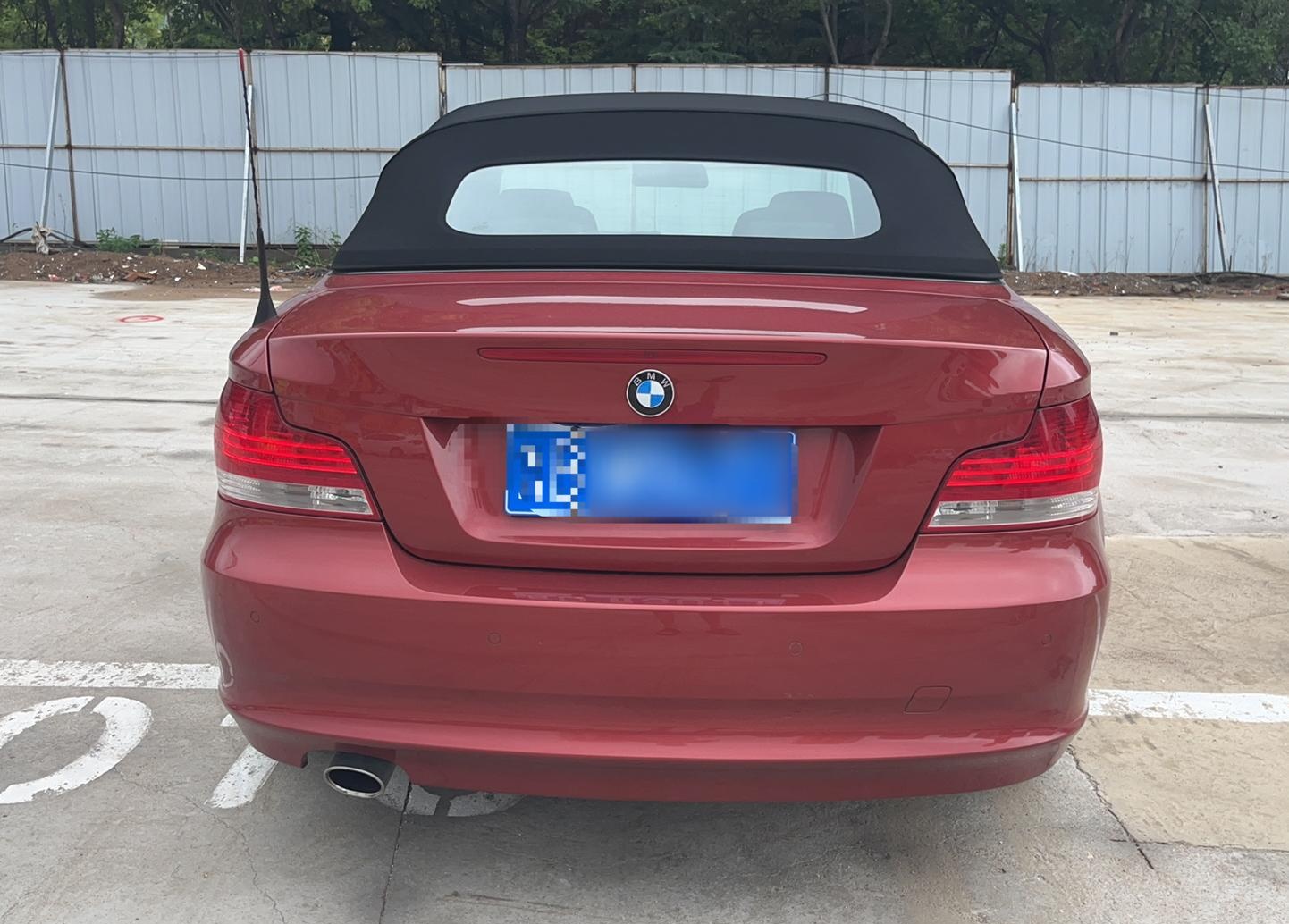 宝马1系 2011款 120i 敞篷轿跑车(进口)