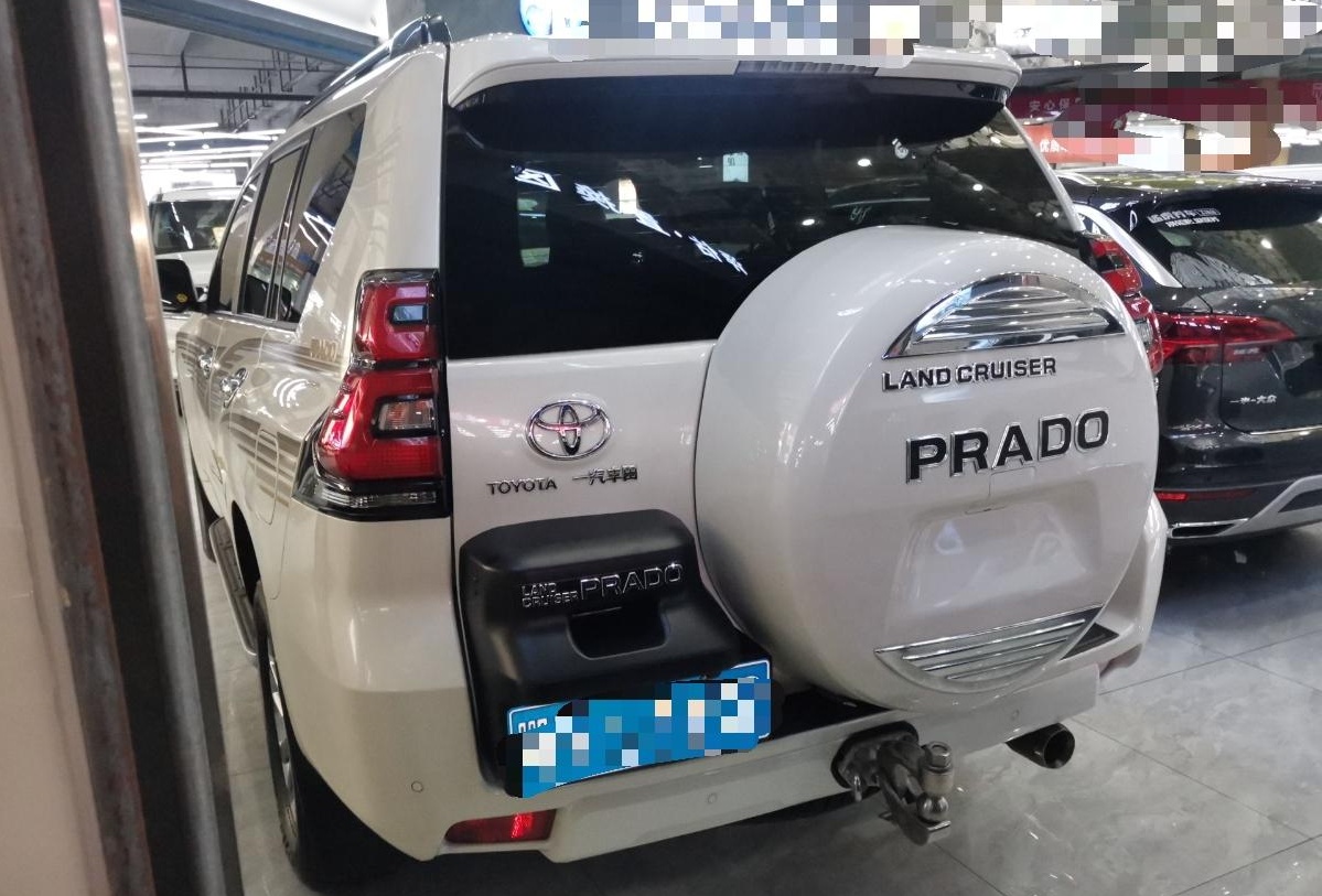 丰田 普拉多 2018款 3.5L 自动TX-L后挂备胎