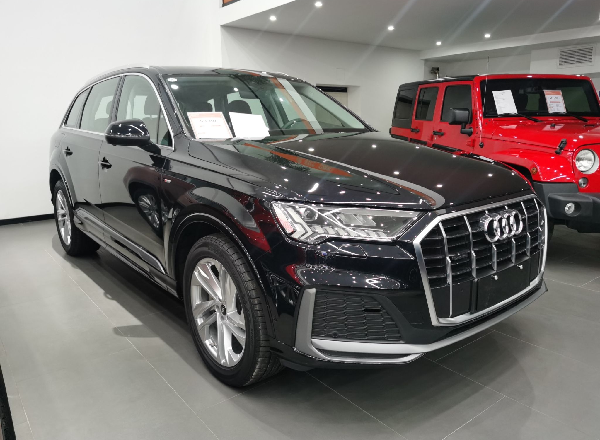 奥迪Q7 2021款 45 TFSI quattro S line运动型(进口)