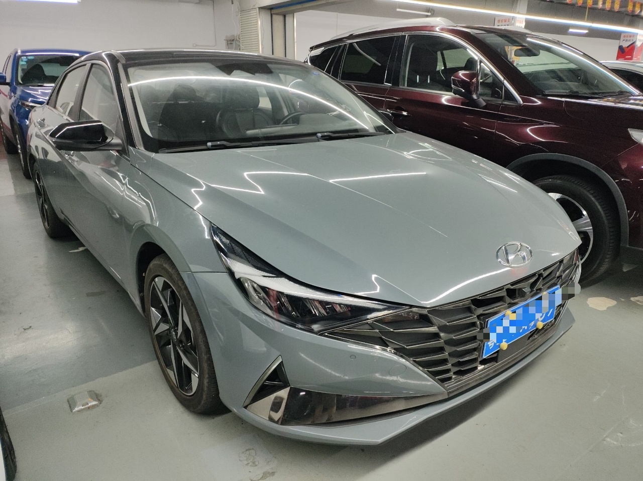 现代 伊兰特 2021款 1.5L TOP旗舰版