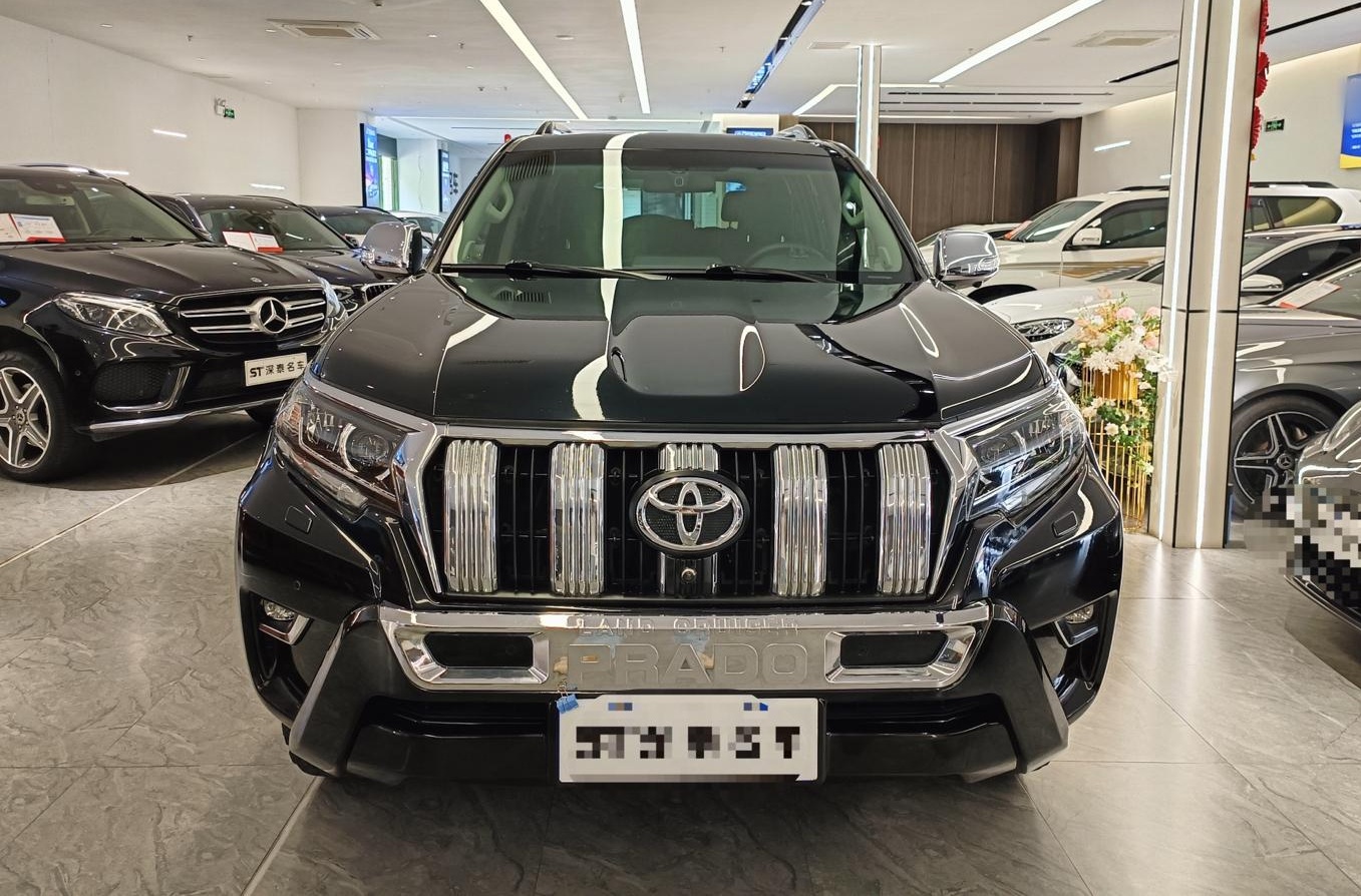 丰田 普拉多 2018款 3.5L 自动TX-L NAVI后挂备胎