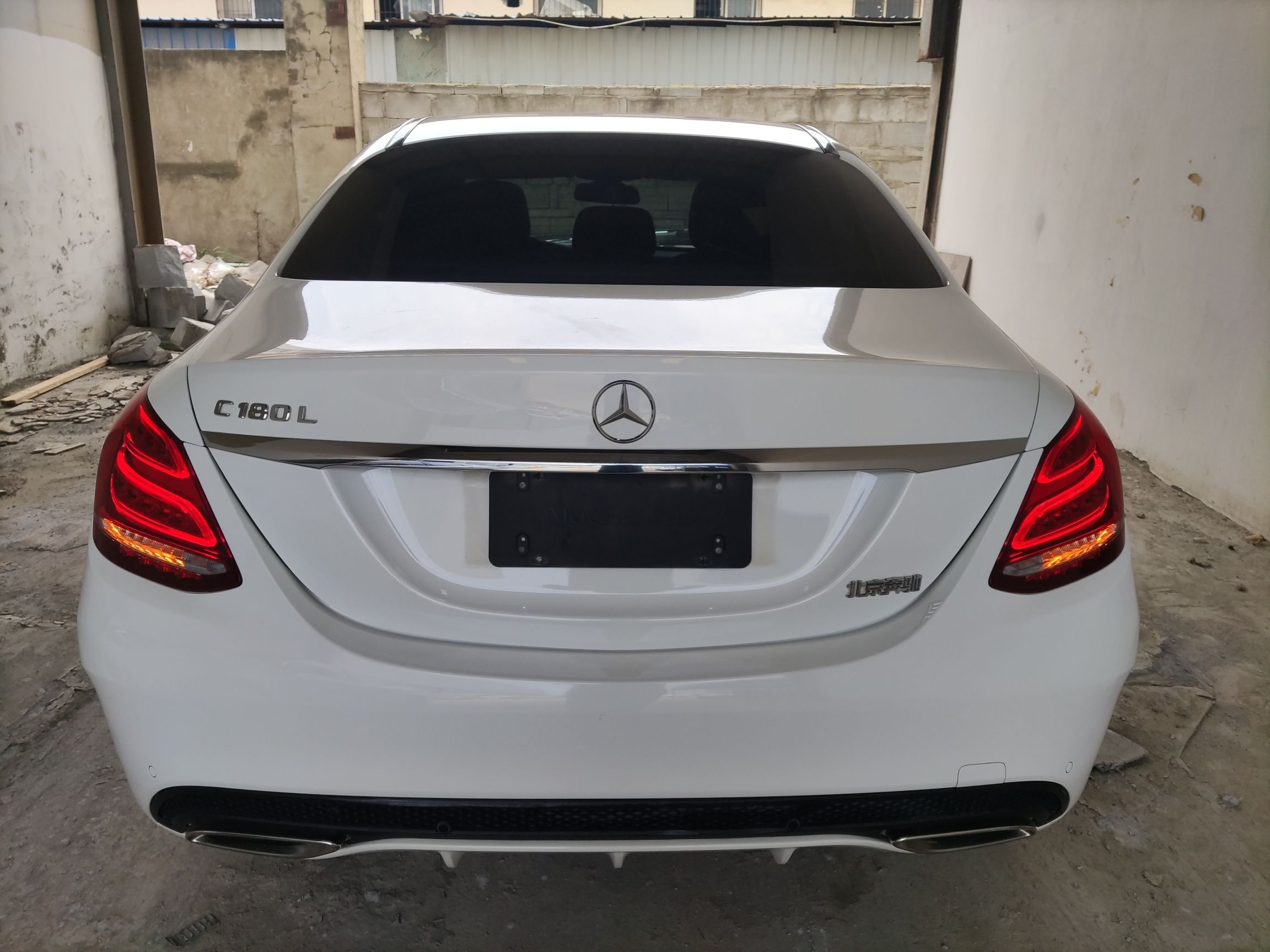 奔驰C级 2017款 改款 C 180 L 时尚型运动版