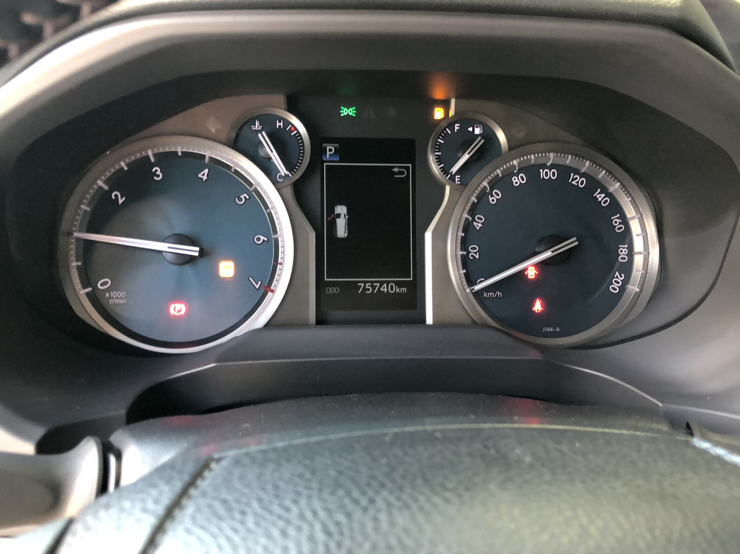 丰田 普拉多 2019款 3.5L 自动TX-L尊享版后挂备胎