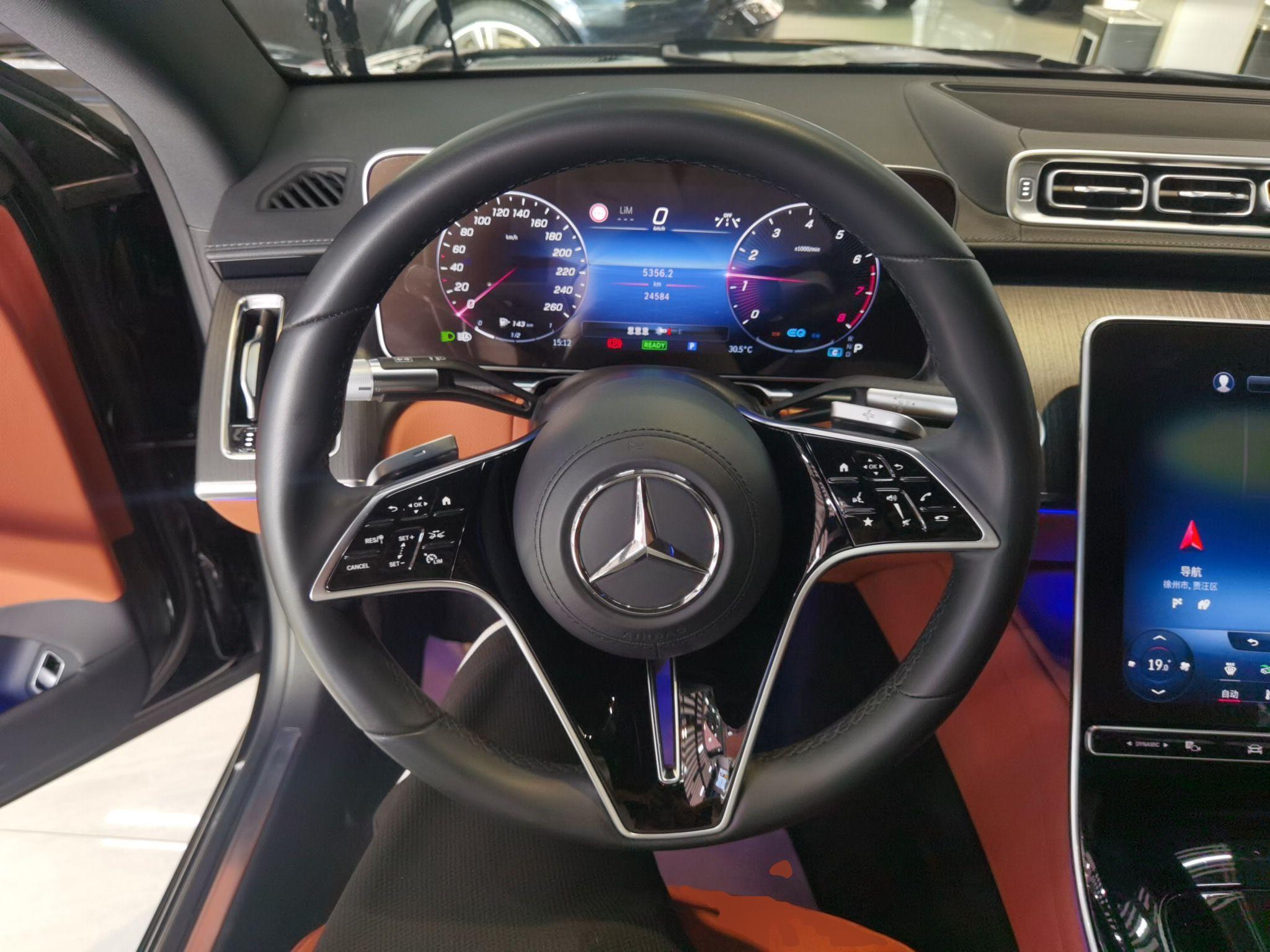 奔驰S级 2021款 S 400 L 商务型(进口)