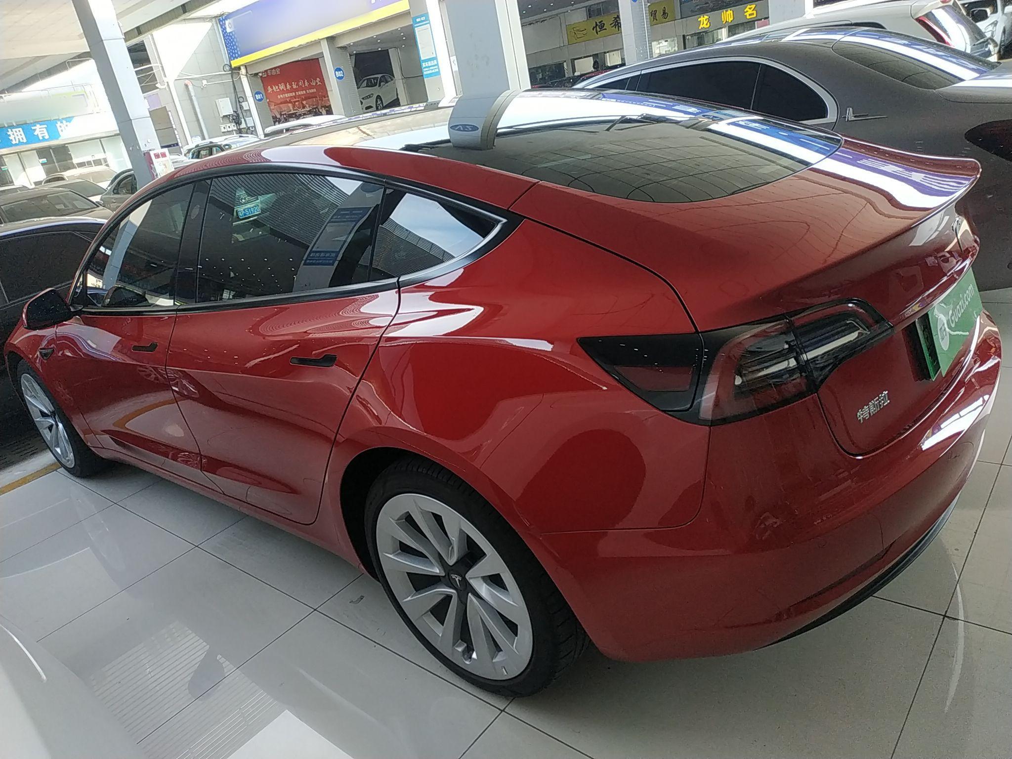 特斯拉 Model 3 2021款 标准续航后驱升级版 3D6