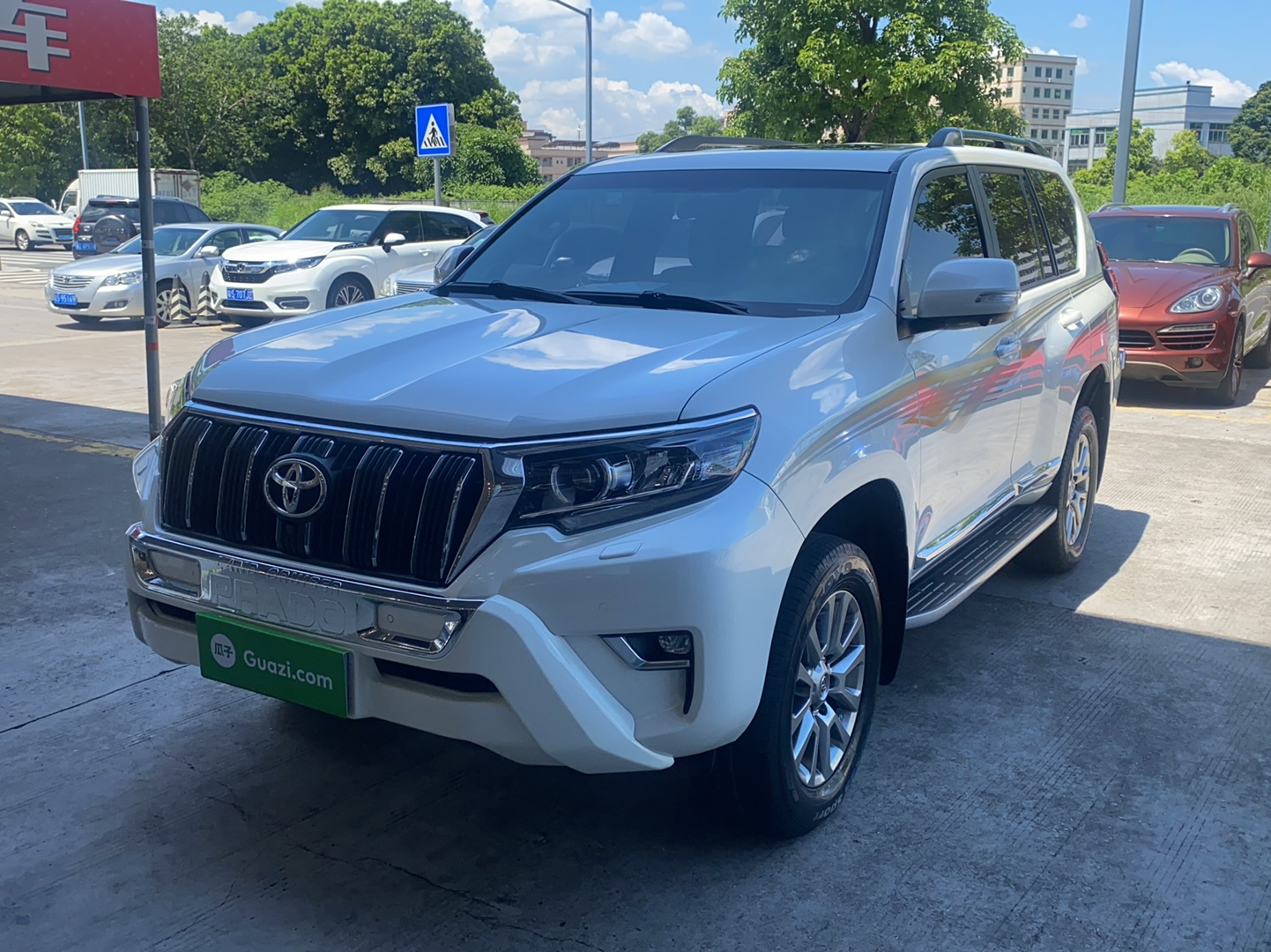 丰田 普拉多 2018款 3.5L 自动TX-L后挂备胎