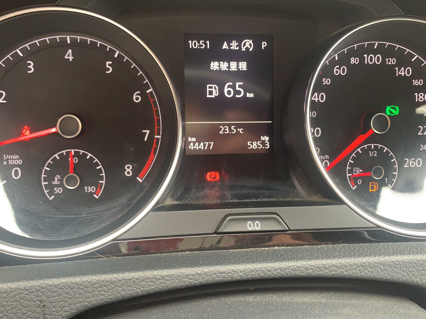 大众 高尔夫 2019款 280TSI DSG R-Line型 国V