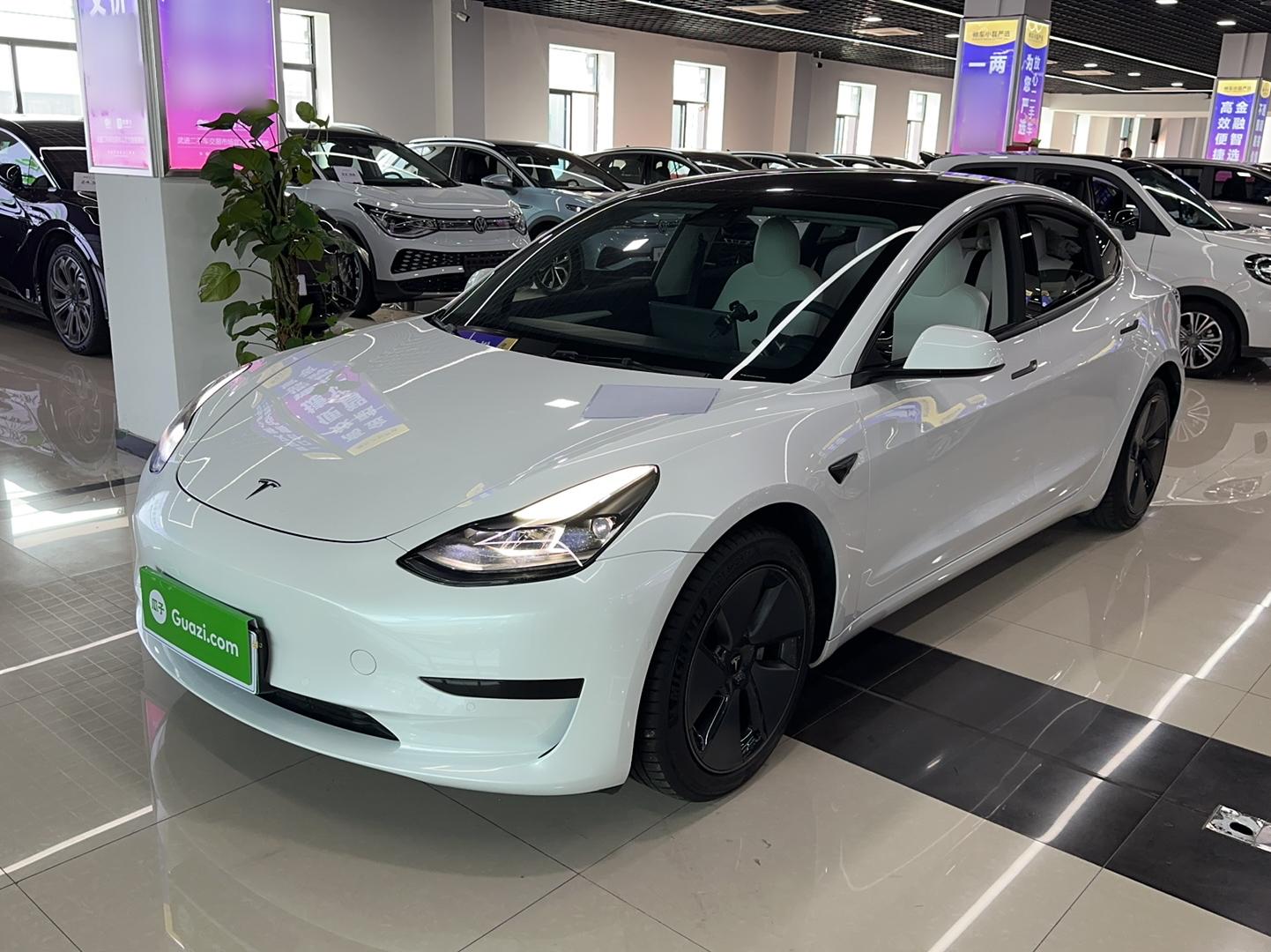 特斯拉 Model 3 2021款 改款 标准续航后驱升级版 3D1