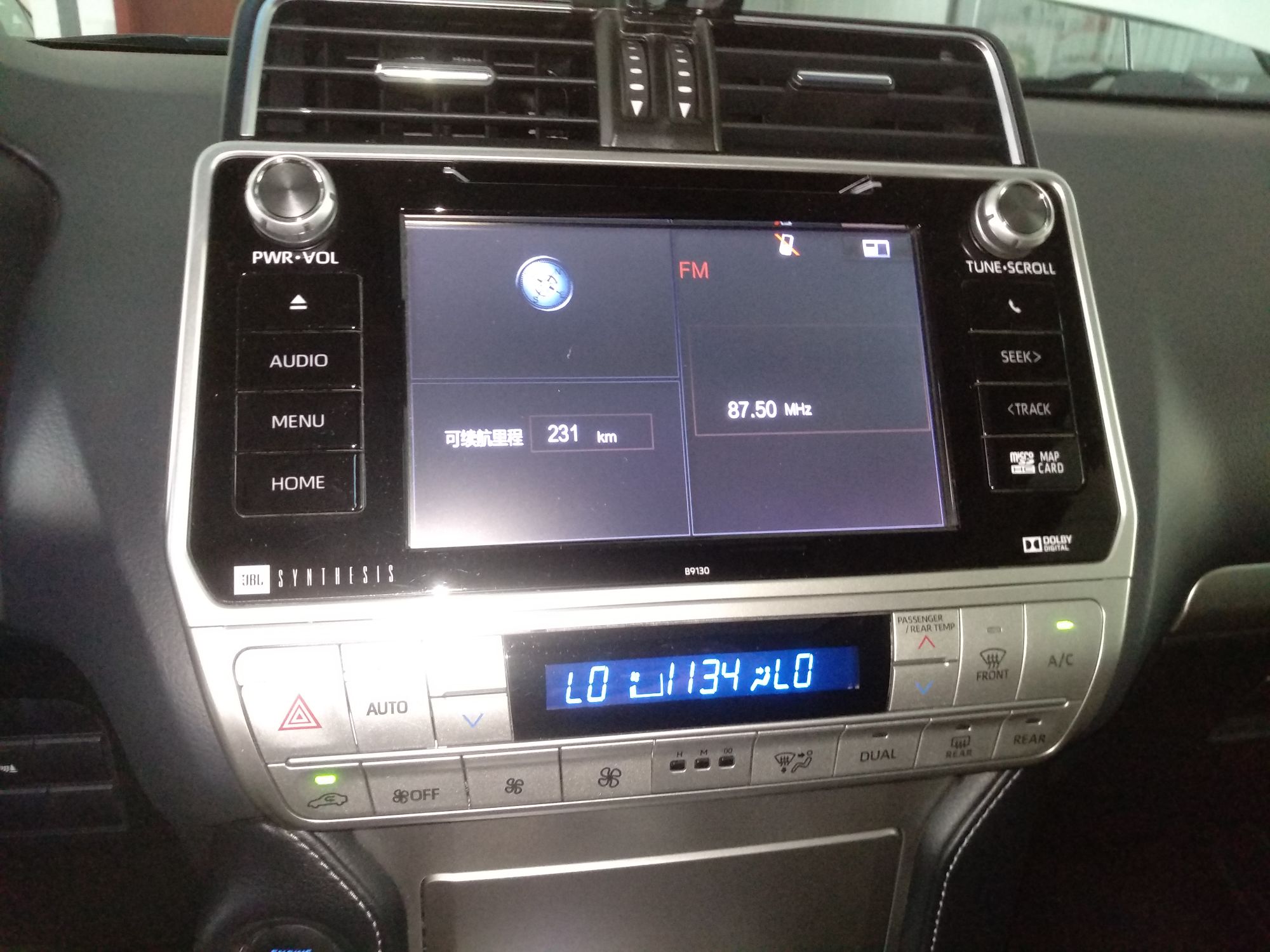 丰田 普拉多 2018款 3.5L 自动TX-L NAVI