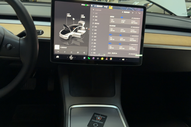 特斯拉 Model 3 2022款 后轮驱动版中控内饰16