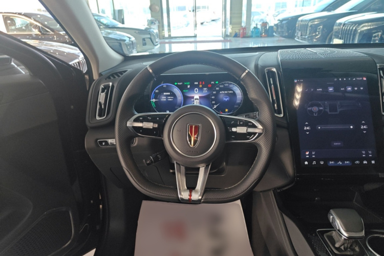 红旗HS3 PHEV 2024款 PHEV 115km 劲为版中控内饰13