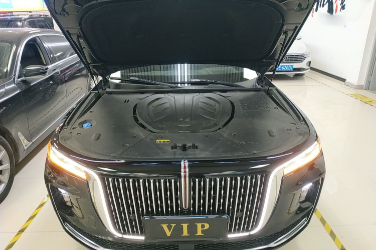 红旗H9 2020款 3.0T 智联旗领四座版机舱底盘24