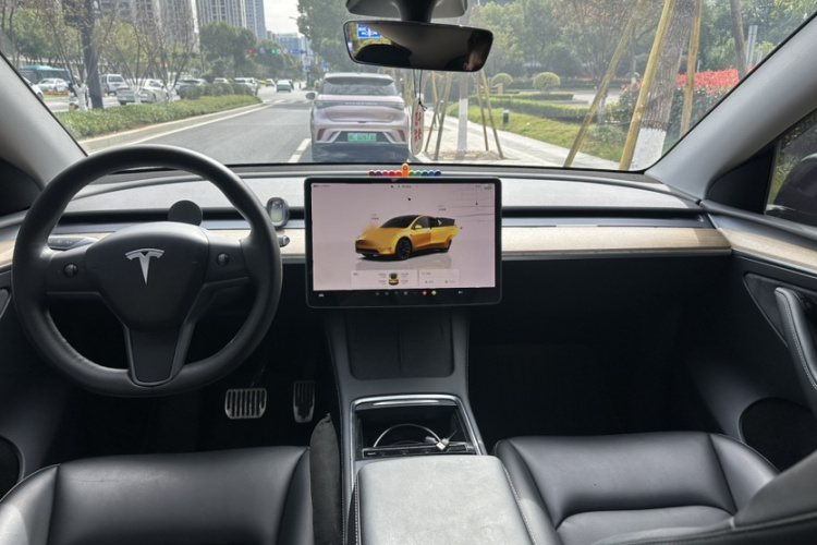 特斯拉 Model Y 2022款 后轮驱动版中控内饰7001