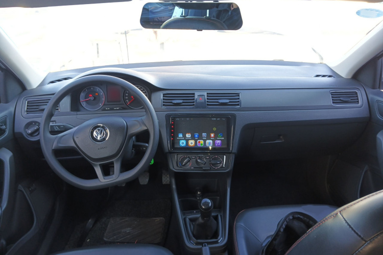 大众 桑塔纳 2018款 1.5L 手动风尚版中控内饰7002