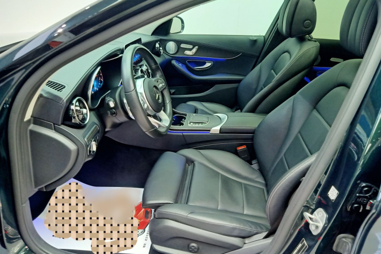 奔驰C级 2021款 C 260 L 运动星耀臻藏版中控内饰7003