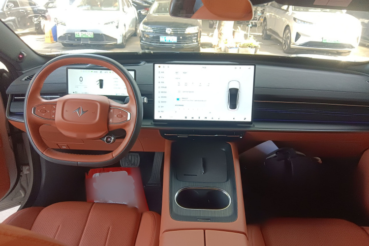 东风奕派 eπ007 2025款 纯电 565四驱Max领航版中控内饰12