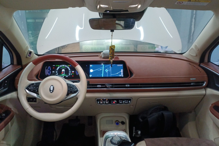 欧拉好猫 2022款 莫兰迪版 400km标准续航 尊贵型 三元锂中控内饰12