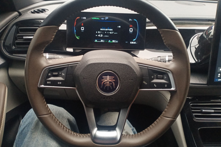 比亚迪 秦PLUS 2024款 荣耀版 DM-i 55KM领先型中控内饰13