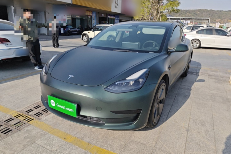 特斯拉 Model 3 2021款 改款 标准续航后驱升级版 3D1车身外观1