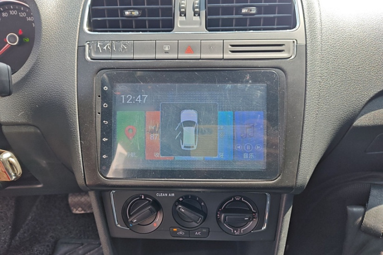 大众 Polo 2016款 1.6L 自动舒适型中控内饰7003