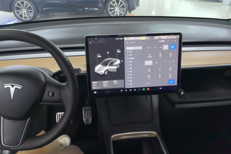 特斯拉 Model Y 2021款 长续航全轮驱动版中控内饰12