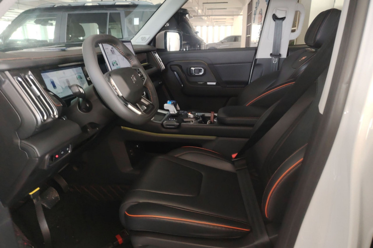 捷途山海T1 2024款 150km 向海中控内饰19