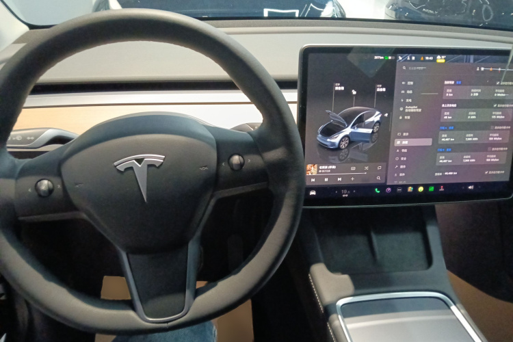 特斯拉 Model Y 2021款 长续航全轮驱动版中控内饰12