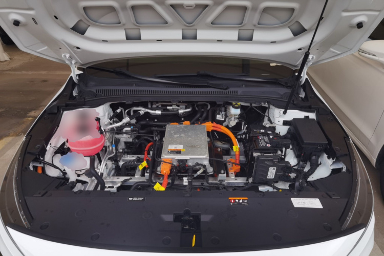 吉利几何A 2021款 Pro 畅享高维续航版 430KM A430平方版机舱底盘24