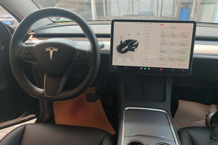 特斯拉 Model Y 2024款 后轮驱动版中控内饰12