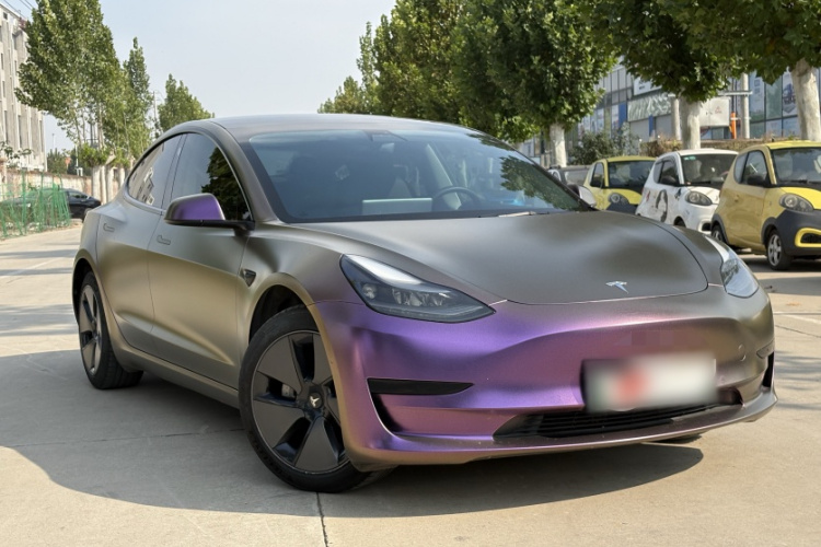 特斯拉 Model 3 2021款 标准续航后驱升级版车身外观6006