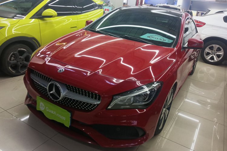 奔驰CLA 2017款 改款 CLA 200 时尚型车身外观1