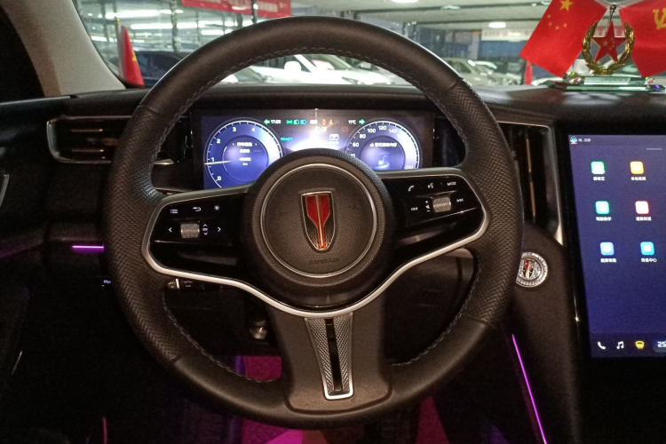 红旗HS7 2023款 2.0T 自动两驱旗享版 六座局部细节13