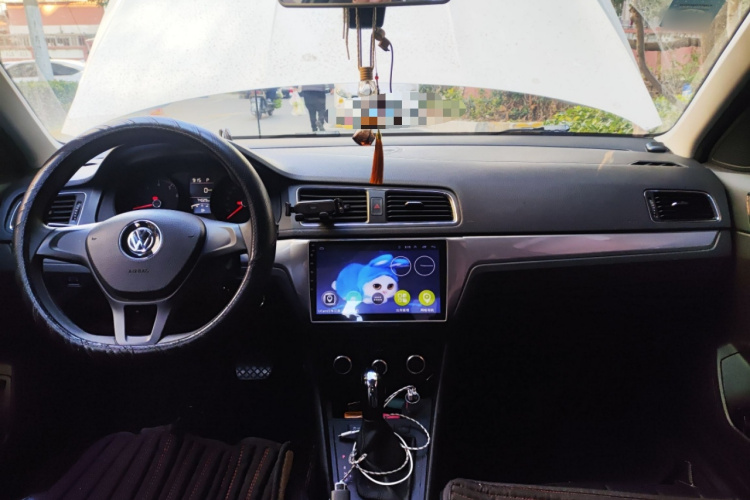 大众 朗逸 2017款 1.6L 自动风尚版中控内饰12