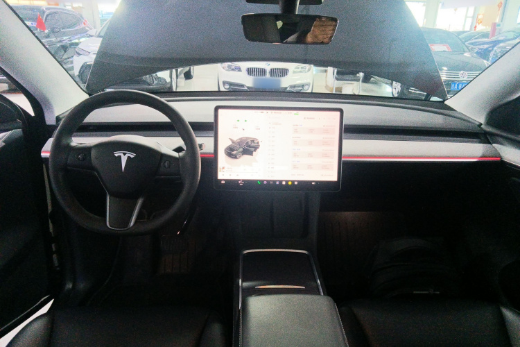 特斯拉 Model Y 2023款 后轮驱动版中控内饰12