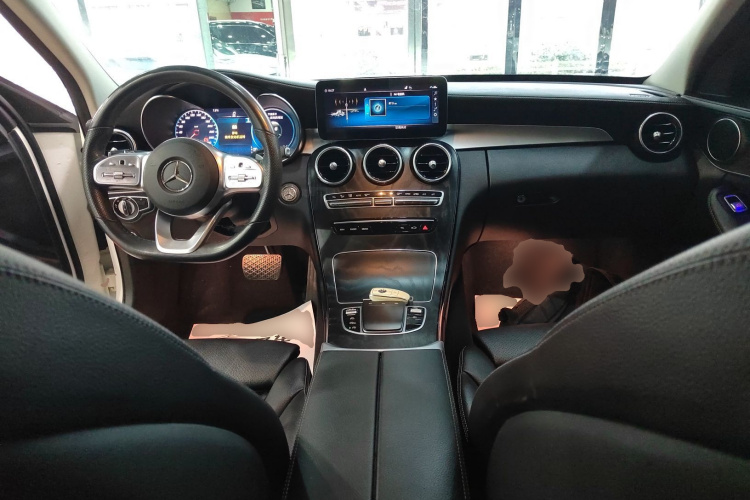 奔驰C级 2021款 C 200 L 时尚型运动版中控内饰12