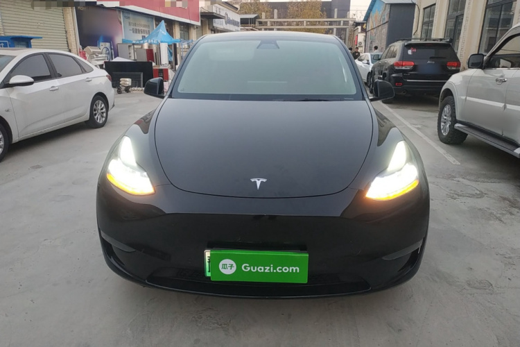 特斯拉 Model Y 2021款 长续航全轮驱动版 3D7车身外观2