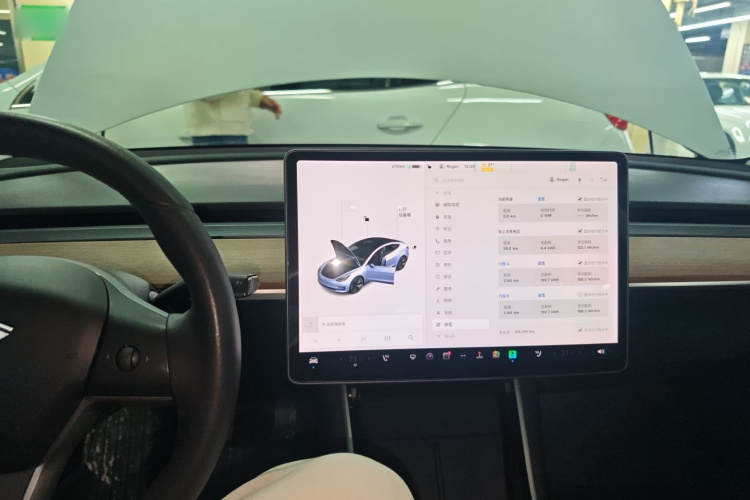 特斯拉 Model 3 2019款 标准续航后驱升级版中控内饰7002