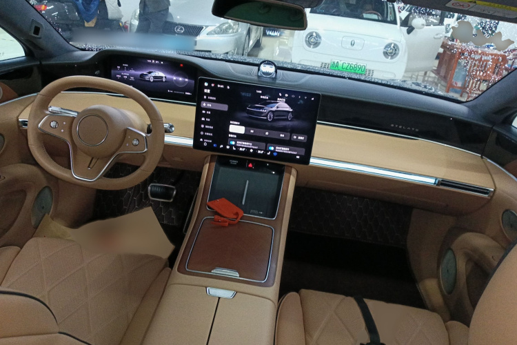 鸿蒙智行 享界S9 2024款 纯电 Max 后驱长航版中控内饰7002