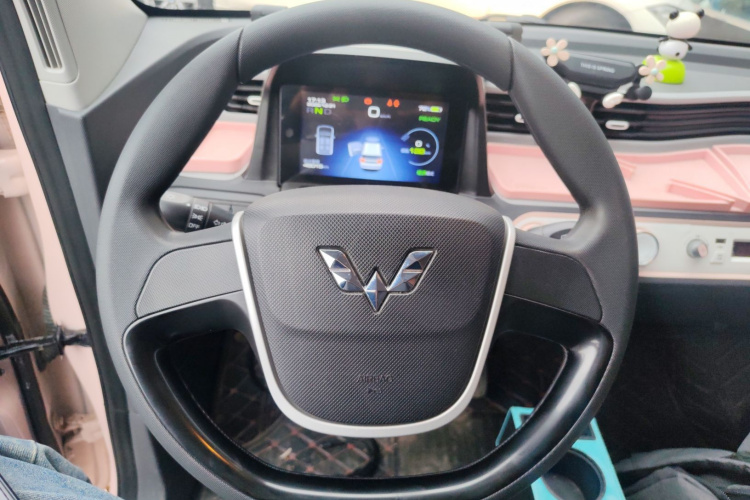 五菱汽车 宏光MINIEV 2021款 马卡龙臻享款 三元锂中控内饰13