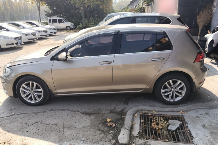 大众 高尔夫 2018款 1.6L 自动舒适型车身外观4