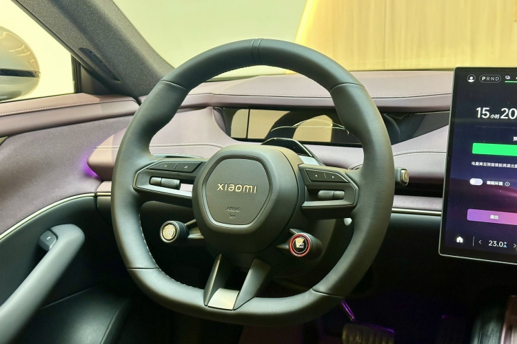 小米汽车 小米SU7 2024款 后驱超长续航高阶智驾Pro版中控内饰7012