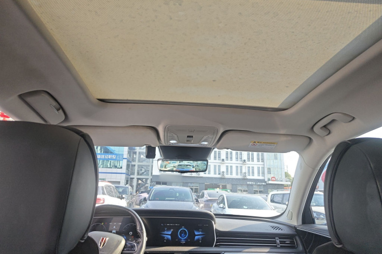 红旗HS5 2022款 2.0T 智联旗领四驱版中控内饰22