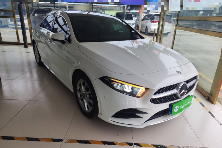 奔驰A级 2021款 A 200 L 运动轿车时尚型车身外观6002