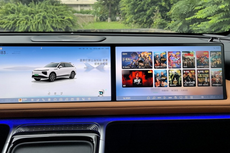 小鹏G9 2022款 702 Pro中控内饰7006