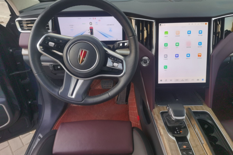 红旗HS7 2023款 2.0T 自动四驱旗畅版 六座局部细节13