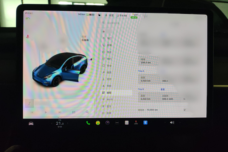 特斯拉 Model Y 2021款 长续航全轮驱动版 3D7局部细节14
