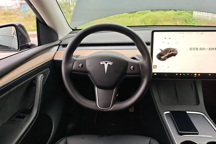 特斯拉 Model Y 2021款 标准续航后驱版中控内饰13